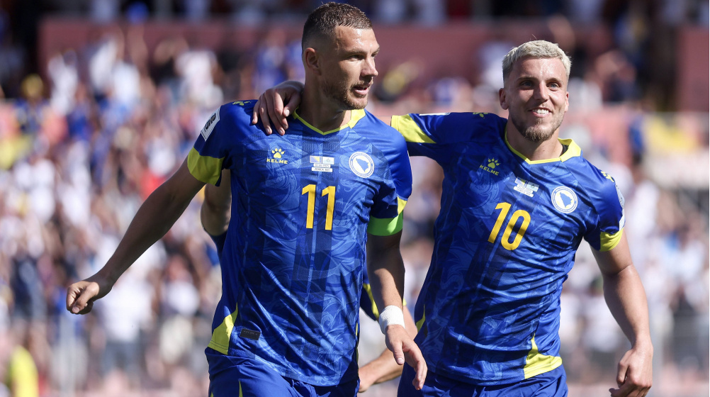 Bosna-Hersek ilk Dünya Kupası kadrosunu açıkladı: Schalke'nin forveti Dzeko, kadrodaki Alman oyuncuların başında geliyo