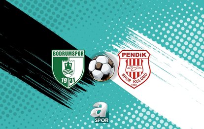 Sipay Bodrum FK-ATKO Grup Pendikspor CANLI | Maç saat kaçta, hangi kanalda?